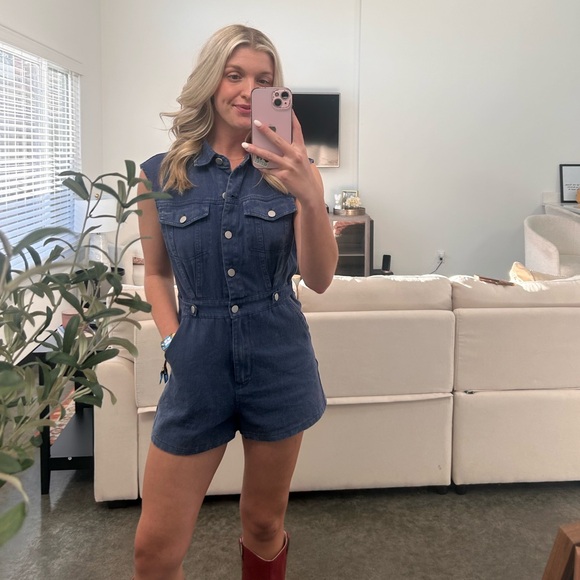Lizard Thicket Pants - Boutique Denim Romper